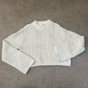 White Knit Sweater